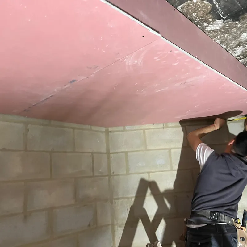 Techo de pladur cortafuegos — Las Lagunas de Mijas