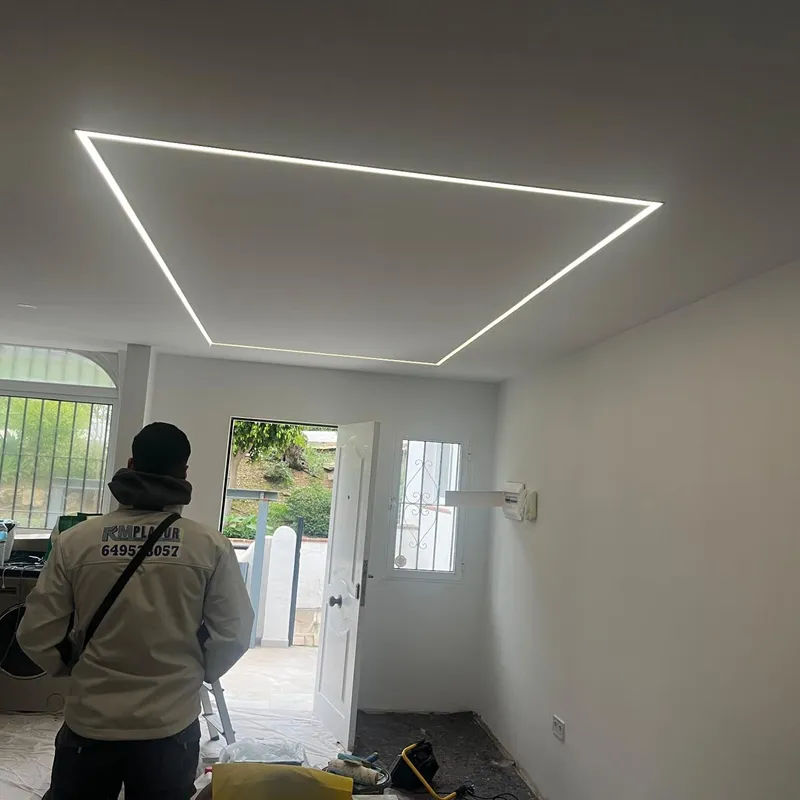 Techo de pladur con iluminación LED — La Cala de Mijas