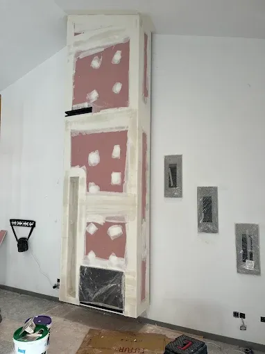 Chimenea de pladur cortafuegos — Marbella