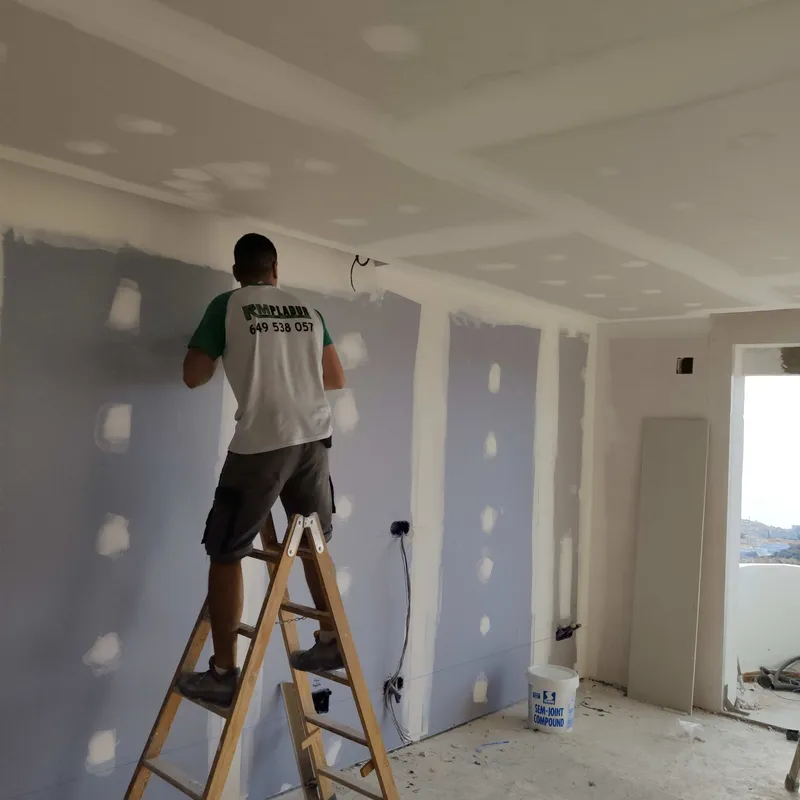 Instalación de tabique y techo pladur — Mijas